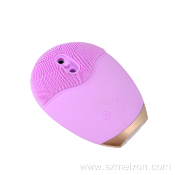 Deep cleansing electric facial cleanser brush